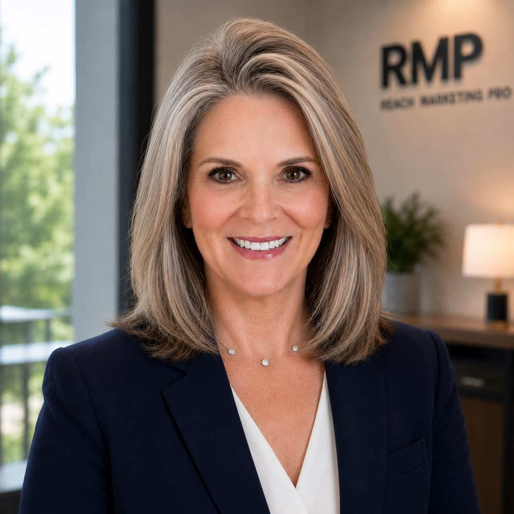 Carmen Leonard, CEO and Managing Partner of Reach Marketing Pro