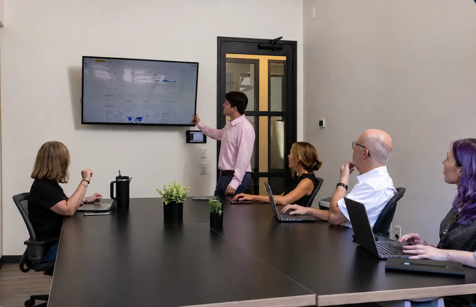 The Reach Marketing Pro team at work