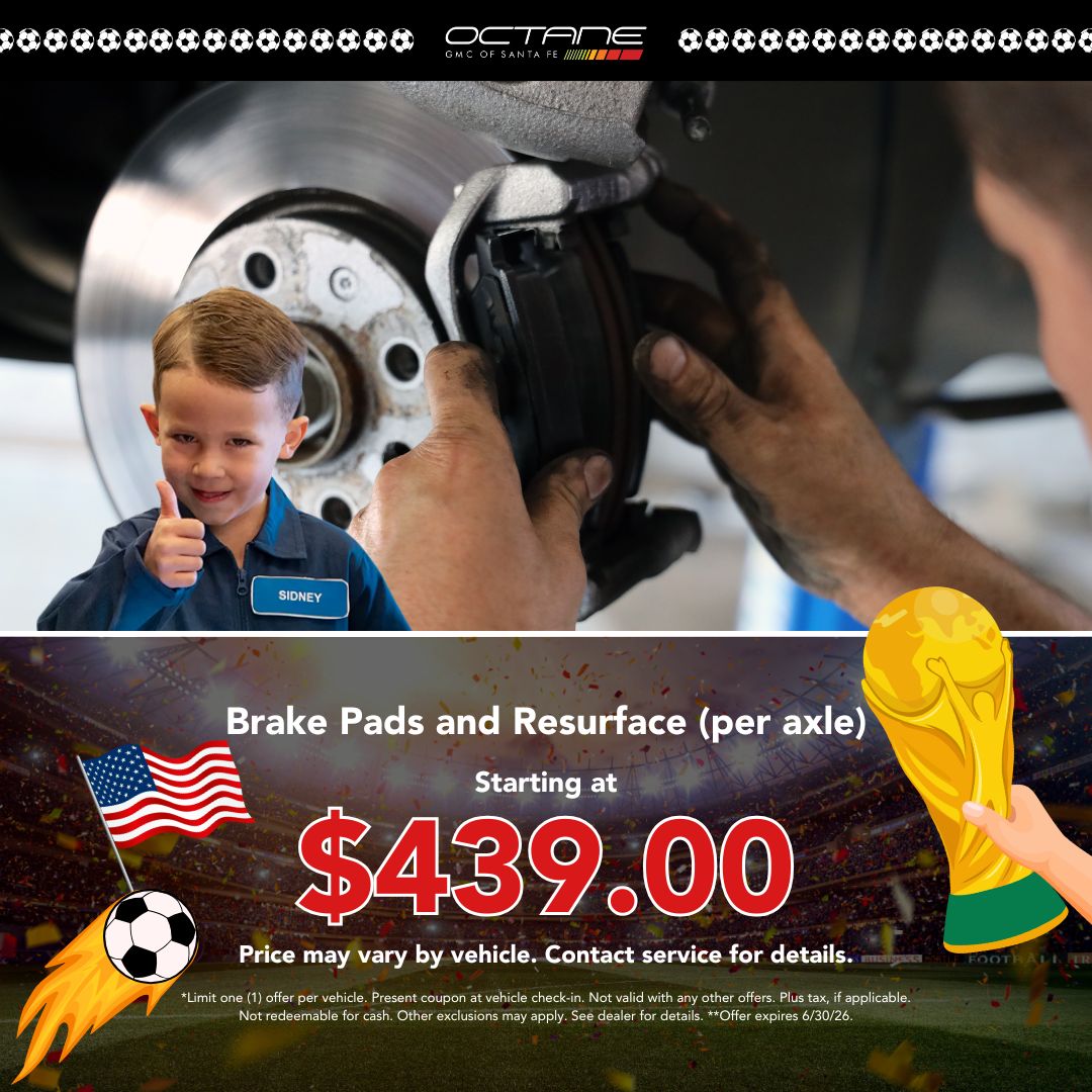 Brake pads and resurface starting at $439